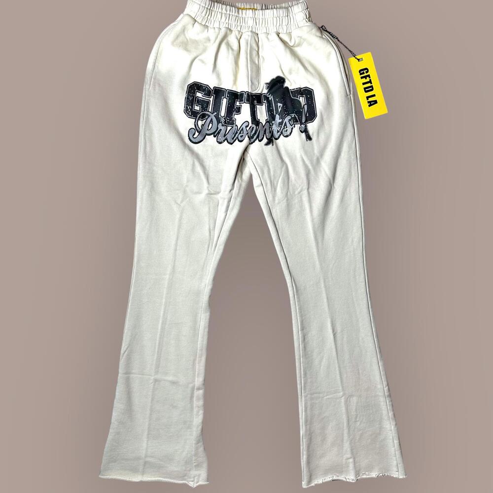 NWT GFTD LA Gifted Presents Stacked Flare Sweatpants Mens S